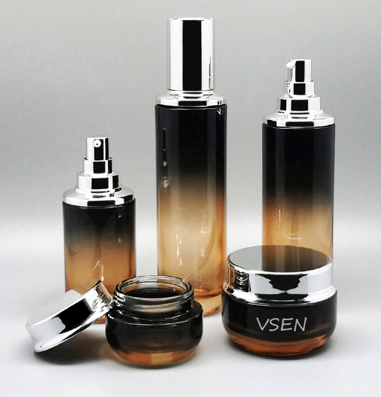 新款hth.com 紫罗兰hth.com套装瓶子定制高档玻璃(图11)